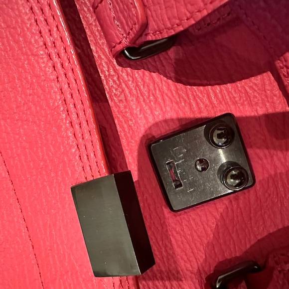 3.1 Philip Lim Raspberry Medium Pashli Satchel - Picture 5 of 7